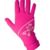 Icedress - Thermal Figure Skating Gloves "Shine" (Fuchsia With Rhinestones ) -Figure Skating Equipment Shop 43b57389c7b8 23614.1677881205