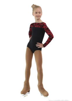 IceDress Thermal Body - Harmony ( Black With Hot Coral) -Figure Skating Equipment Shop 44a468236900 28359 96351 42147.1582521067