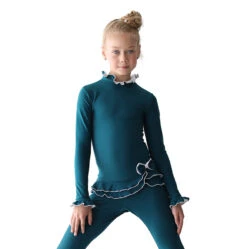 IceDress Figure Skating Outfit - Thermal - Minx (Aquamarine With White) -Figure Skating Equipment Shop 4666c1c32c02 60133 63769 94299.1582512931