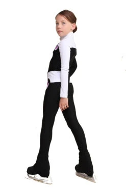 IceDress Figure Skating Outfit - Thermal - Bubble Gum (Black, White, Purple) -Figure Skating Equipment Shop 47f456cde11e 91264.1600954824