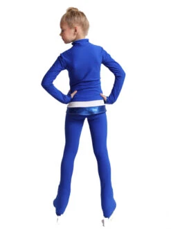IceDress Figure Skating Outfit - Thermal - Tutti Frutti(Cornflower, White) -Figure Skating Equipment Shop 4 93994 59445.1582434063