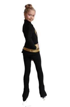 IceDress Figure Skating Outfit - Thermal - Tutti Frutti(Black With Gold) -Figure Skating Equipment Shop 4 97705 97740 82204.1582515086