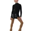 IceDress - Figure Skating Skirts - Rogue (Black With Big Butterfly ) -Figure Skating Equipment Shop 4a6bbff502ef 85438 93306.1582496407