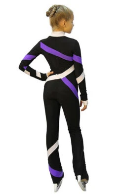 IceDress - Figure Skating Training Overalls - Quad (15% OFF, Size CXS, Black, Purple And White) -Figure Skating Equipment Shop 4c9f77bfa942 37184 36366.1681214792