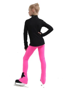IceDress Figure Skating Outfit - Thermal - Disco Dance (Black With Hot Pink) -Figure Skating Equipment Shop 4ee0a4e61570 20670 95891.1582486358