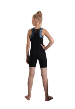 Icedress - Racerback Tank And Shorts (Black And Emerald) -Figure Skating Equipment Shop 5.1672313745 73301.1672314822