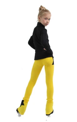 IceDress Figure Skating Jacket - Thermal - Disco Dance (Black With Yellow) -Figure Skating Equipment Shop 5 70504 89071 22703.1582516705