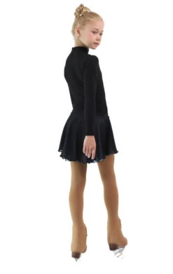 IceDress - Figure Skating Skirts - Harmony (Black With Pearl Blue ) -Figure Skating Equipment Shop 6355bd38c3f8 34600 07577.1582480331