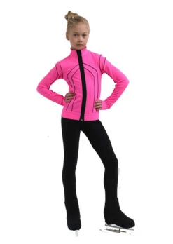 IceDress Figure Skating Outfit - Thermal - Kant (Hot Pink With Black) -Figure Skating Equipment Shop 678ec9c6aeb8 47547 46192 42290.1582516256