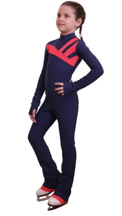 IceDress - Figure Skating Training Overalls - Rays (Blue And Coral) -Figure Skating Equipment Shop 697bb3c51de34a2540d71fd4c51202d1 40288 34222 90846 36452 16230 00490.1582461600