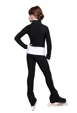 IceDress Figure Skating Jacket - Thermal - Benefit (White And Black) -Figure Skating Equipment Shop 6bb2aa0153ba 02010 80632.1601464635