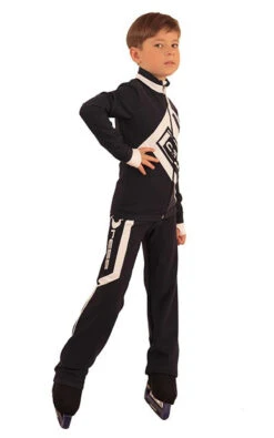 IceDress Figure Skating Outfit - Thermal - IceDress For Boys(Gray-Blue Dark With White ) -Figure Skating Equipment Shop 72aa296fbf96 24217 06615.1582438549