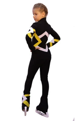 IceDress Figure Skating Outfit - Thermal - Bauer (Black, Yellow And White) -Figure Skating Equipment Shop 735fc521a1c8 65490 32526 15539.1582434652