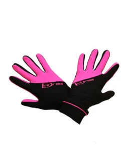 Icedress - Two Color Thermal Figure Skating Gloves "IceDress-Sport" (Balck And Hot Pink) -Figure Skating Equipment Shop 75817eb37ccb 85756.1677881054