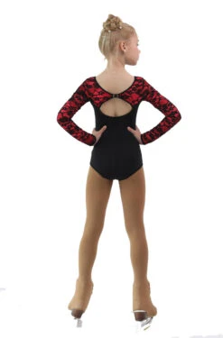 IceDress Thermal Body - Harmony ( Black With Hot Coral) -Figure Skating Equipment Shop 781e16ab619c 01445 30196 50272.1582521068