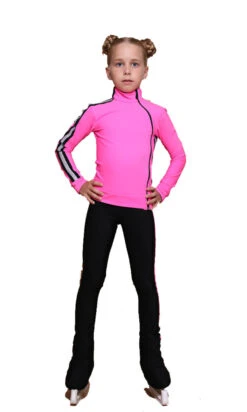 IceDress Figure Skating Jacket - Thermal - Olympus (Hot Pink And Black) -Figure Skating Equipment Shop 78fcd179e76f 40130 35869.1601464622