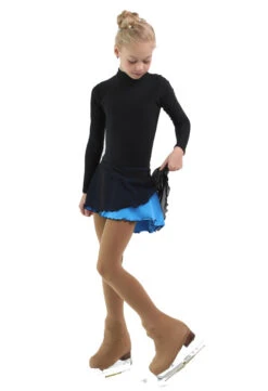 IceDress - Figure Skating Skirts - Harmony (Black With Blue ) -Figure Skating Equipment Shop 7d7f9923b618 26358 94964 67255.1582511698