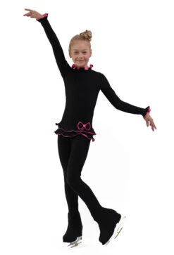 IceDress Figure Skating Outfit - Thermal - Minx (Black With Hot Pink) -Figure Skating Equipment Shop 7edeb0117870 13844 98957.1582457289