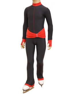 IceDress - Figure Skating Training Overalls - Oriental (Gray With Red Belt) 7 IceDress - Figure Skating Training Overalls - Oriental (Gray With Red Belt) -Figure Skating Equipment Shop 7ef4b94818861b11c4346595d0dbd779 74659 75866 21644 36170 94524 37562.1582477656