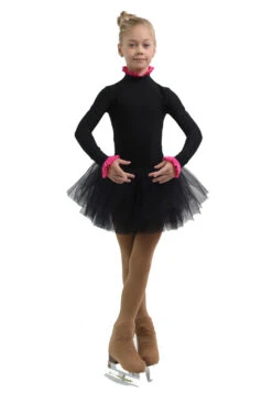 IceDress - Thermal Body (Black With Pink Flounce) -Figure Skating Equipment Shop 81a81157e9ac 78767 11060 24303.1582513332