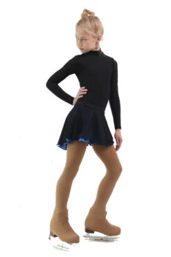 IceDress - Figure Skating Skirts - Harmony (Black With Blue ) -Figure Skating Equipment Shop 882086121d80 32126 24618.1582493808