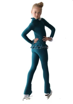IceDress Figure Skating Outfit - Thermal - Minx (Aquamarine With White) -Figure Skating Equipment Shop 8c46414a71b7 49336 51971 57093.1582512931