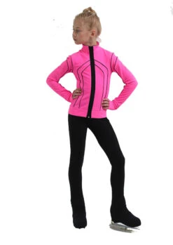 IceDress Figure Skating Outfit - Thermal - Kant (Hot Pink With Black) -Figure Skating Equipment Shop 93d6b02991da 26236 47911 70519.1582516256