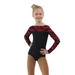IceDress Thermal Body - Harmony ( Black With Hot Coral) -Figure Skating Equipment Shop 93d9a28a77df 64610 77749.1582489954