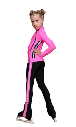 IceDress Figure Skating Jacket - Thermal - Olympus (Hot Pink And Black) -Figure Skating Equipment Shop 97c87dfc608a 44874 59379.1601464622