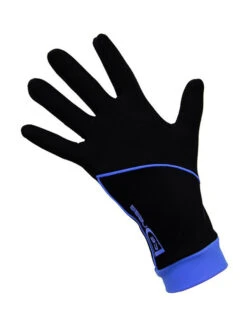 Icedress - Thermal Figure Skating Gloves "IceDress" (Black And Blue)