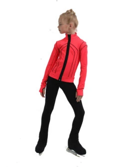 IceDress Figure Skating Outfit - Thermal - Kant (Hot Coral With Black) -Figure Skating Equipment Shop 9bc284b76637 08358 76635 31312.1582513173