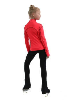 IceDress Figure Skating Outfit - Thermal - Kant (Hot Coral With Black) -Figure Skating Equipment Shop 9be4af97c1ee 62697 15599.1582434073