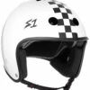 S1 Retro Lifer Helmet - White Gloss W/ Checkers 2 S1 Retro Lifer Helmet - White Gloss W/ Checkers -Figure Skating Equipment Shop 9ed74eedec5e 10324 22475 74663.1591363440