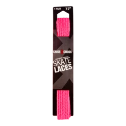 Riedell Criss Cross Laces - Fat (3/4" Width) -Figure Skating Equipment Shop CrissCrossLaces Fat NeonPink Web XLarge 12902.1675718108