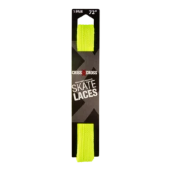 Riedell Criss Cross Laces - Fat (3/4" Width) -Figure Skating Equipment Shop CrissCrossLaces Fat NeonYellow Web XLarge 78987.1675718108