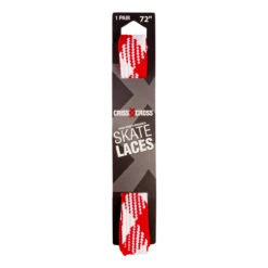 Riedell Criss Cross Laces - Fat (3/4" Width) -Figure Skating Equipment Shop CrissCrossLaces Fat RedandWhitePlaid Web XLarge 47206.1675718108