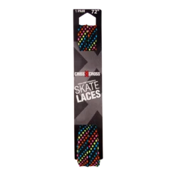 Riedell Criss Cross Laces - Medium (1/2" Width) -Figure Skating Equipment Shop CrissCrossLaces Medium Multicolor Web XLarge 66377.1682962707