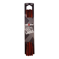 Riedell Criss Cross Laces - Skinny (3/8" Width) -Figure Skating Equipment Shop CrissCrossLaces Skinny PinstripeNeonOrange Web XLarge 42052.1678136209