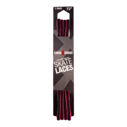 Riedell Criss Cross Laces - Skinny (3/8" Width) -Figure Skating Equipment Shop CrissCrossLaces Skinny PinstripeNeonPink Web XLarge 24464.1678136209