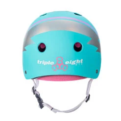 Triple Eight THE Certified Sweatsaver Rollerskating Helmet - Teal Hologram -Figure Skating Equipment Shop D4 7856 1000x1000 1024x1024 65397.1629109220