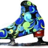 "Fantasy " Ice Skating Boot Covers (Blue/Green) 1 "Fantasy " Ice Skating Boot Covers (Blue/Green) -Figure Skating Equipment Shop Fantasy ice skating boot covers blue green 87541.1545309217