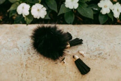 Ice Skating Jewelry - Fluffy & Black Keychain -Figure Skating Equipment Shop Fluffy Black 3 49773.1608480339