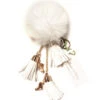 Ice Skating Jewelry - Fluffy & White Keychain -Figure Skating Equipment Shop Fluffy White 42874.1608480333