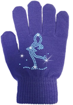 ChloeNoel Ice Skating Gloves - GV22 (Mini Lay-Back Skater Crystals) -Figure Skating Equipment Shop GV22 PR MLB Crystals NEW web 23712.1652987171