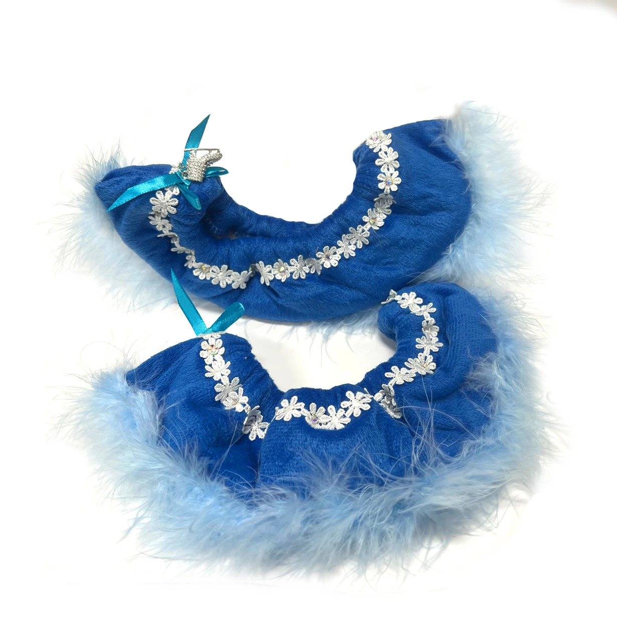 The Sassy Ice Skating Soakers - Blue 3 The Sassy Ice Skating Soakers - Blue