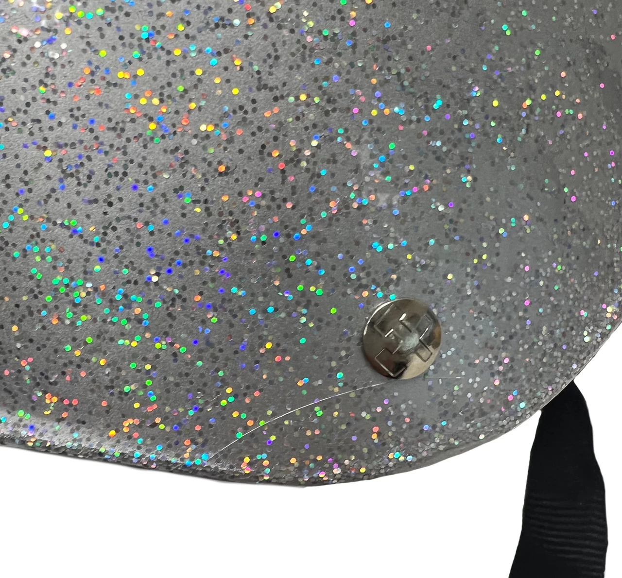 S1 Mega Lifer Helmet - Silver Gloss Glitter- Size M Only (Refurbished) 4 S1 Mega Lifer Helmet - Silver Gloss Glitter- Size M Only (Refurbished) - Image 2