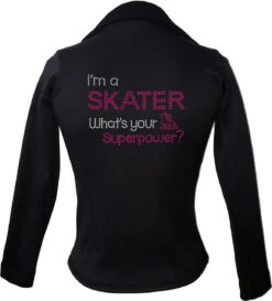 Kami-So Polartec Ice Skating Jacket - I'm A Skater What's Your Superpower