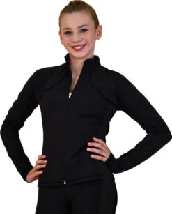 ChloeNoel JS08 Supplex Rider Style Figure Skating Jacket -Figure Skating Equipment Shop JS08 BB small 88462.1666907381