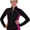 ChloeNoel JS08 Supplex Rider Style Figure Skating Jacket -Figure Skating Equipment Shop JS08 FS crystals web 87315.1666907381