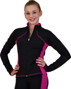 ChloeNoel JS08 Supplex Rider Style Figure Skating Jacket -Figure Skating Equipment Shop JS08 FS small 79738.1666907381